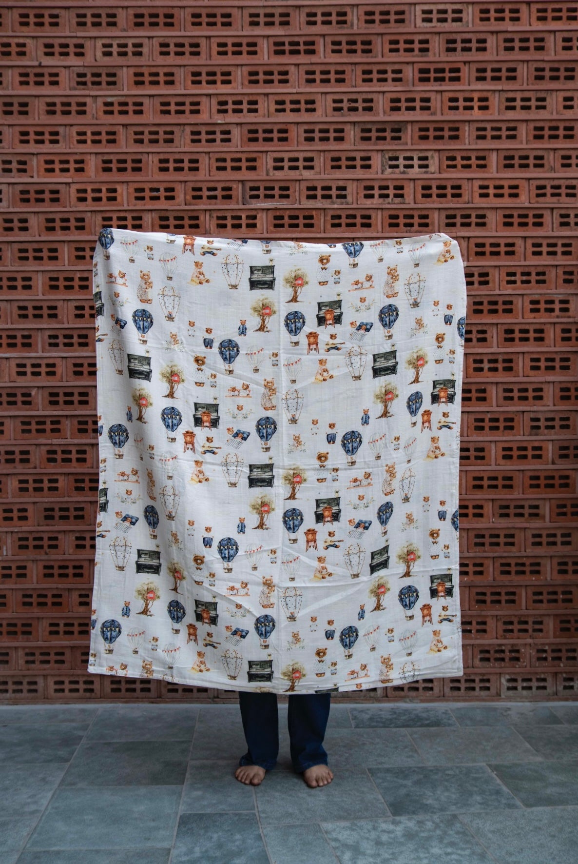Airballoon & Babies Blanket